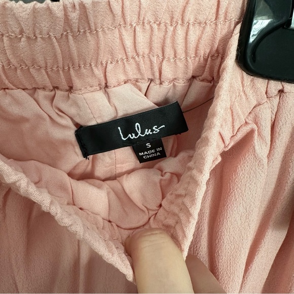 NWT Lulu’s Regatta Tassel Midi Skirt in blush - size Small - Picture 6 of 7